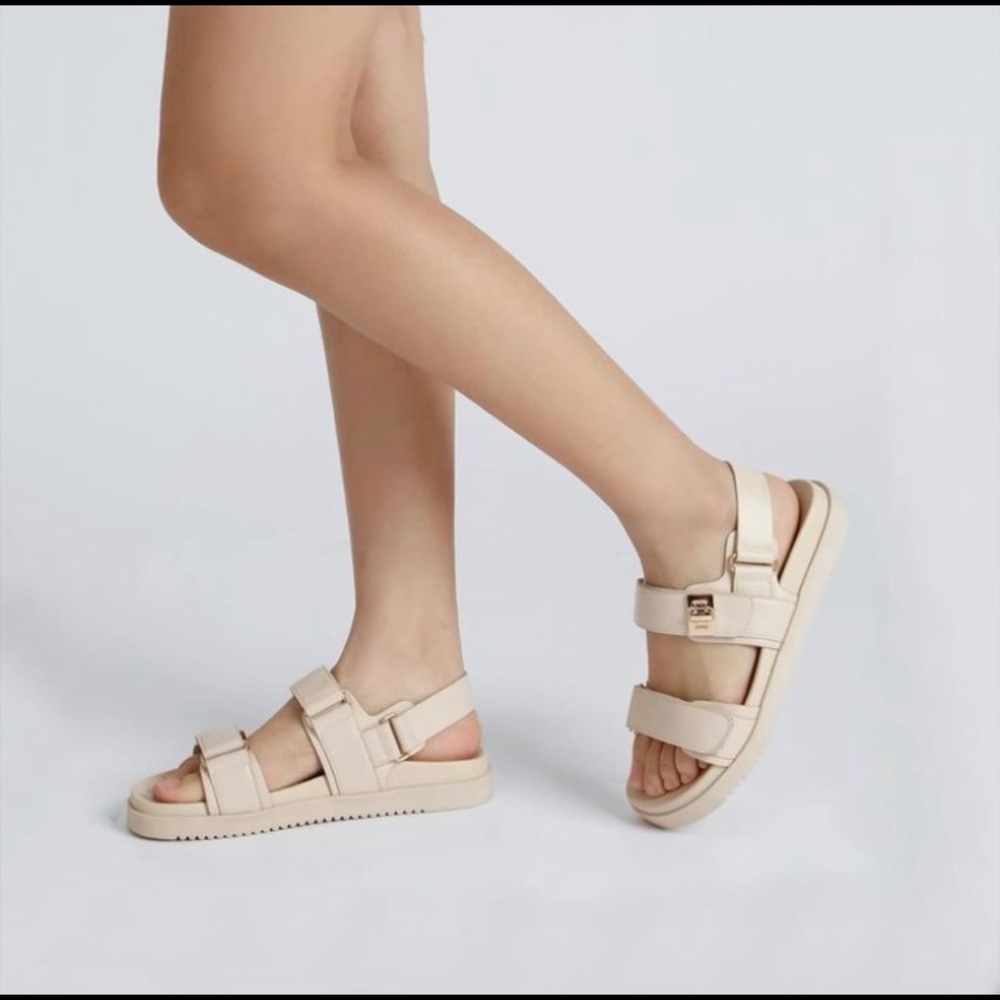 Rihero Double‑Strap Back‑Strap Sandals